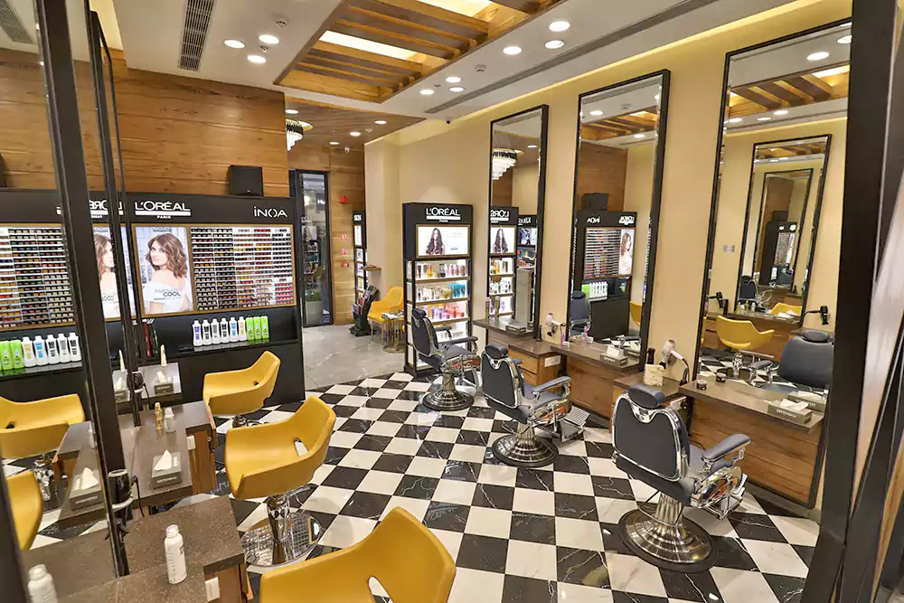 salon interior design ideas in Rajkot