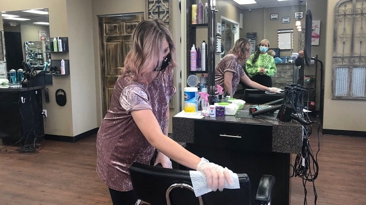 sanitize-salon-chairs