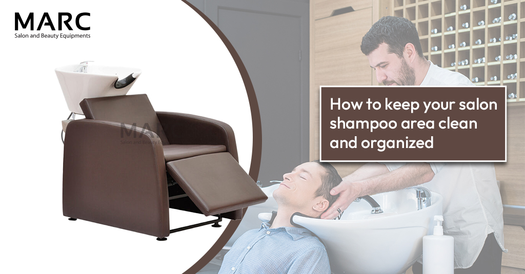 salon shampoo area