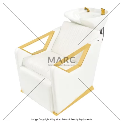 Angel Gold Hair Wash Station Chair Image