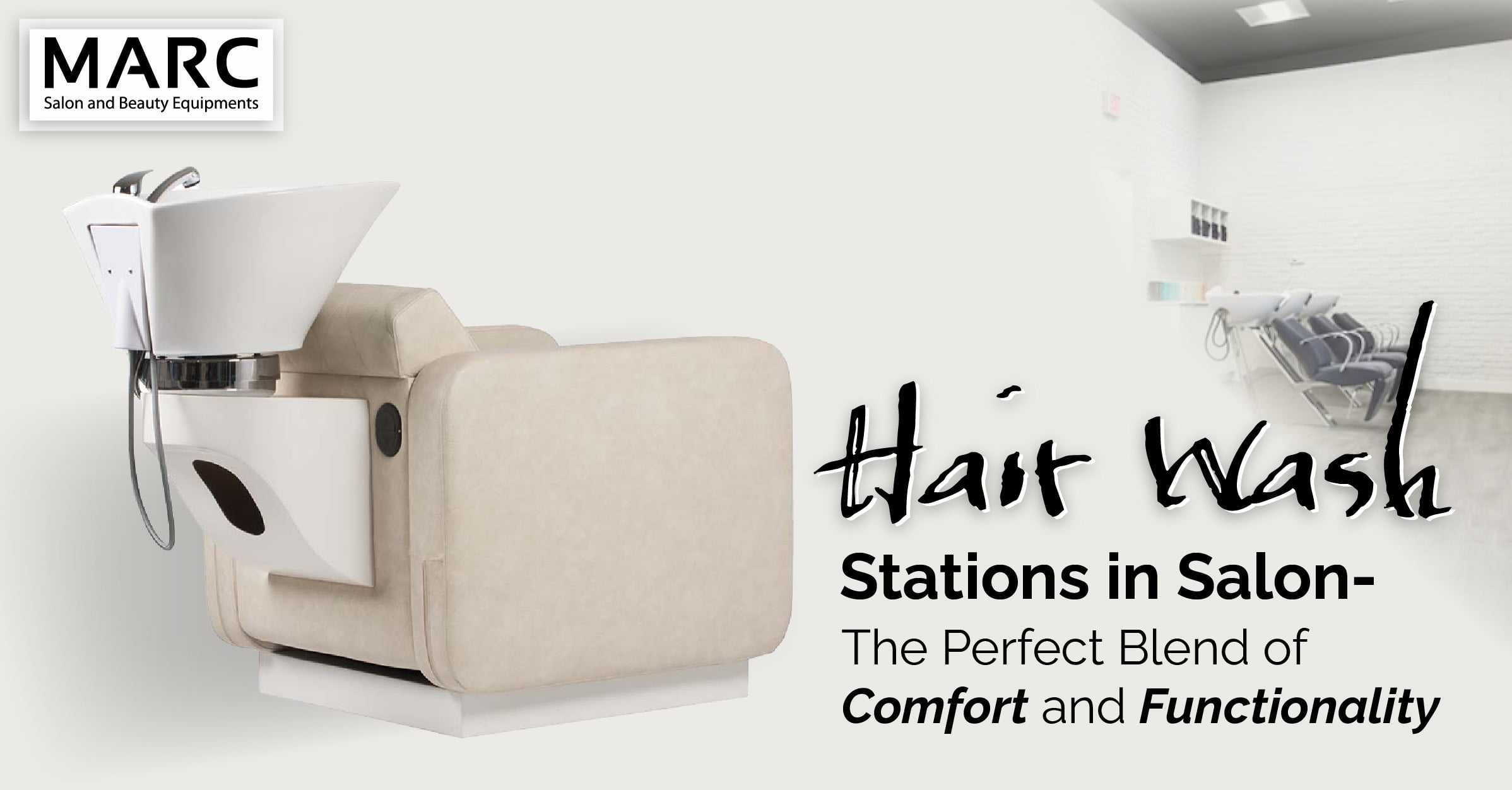 Hair Wash Stations for Salon, Marc Salon Furniture